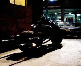 Illustration for article titled Batman's Motorcycle Revealed